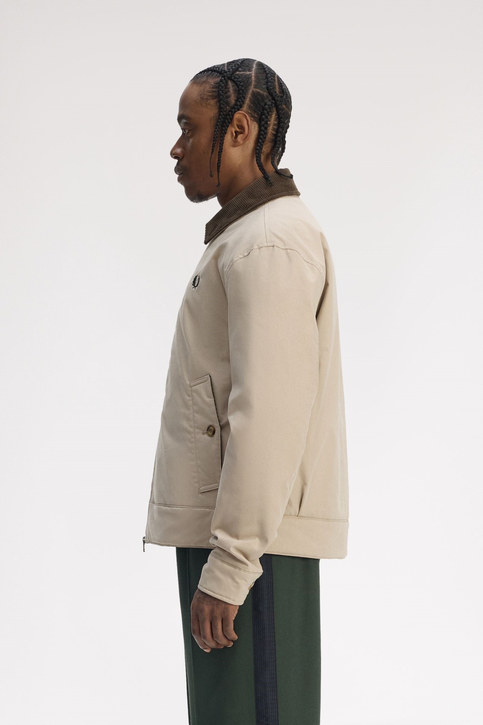 Fred Perry Cotton Caban Jacket Puffer J8535/Z19