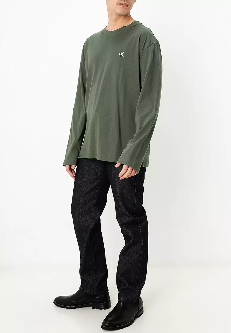 CALVIN KLEIN Long Sleeve Logo Relax T Shirt  J326901