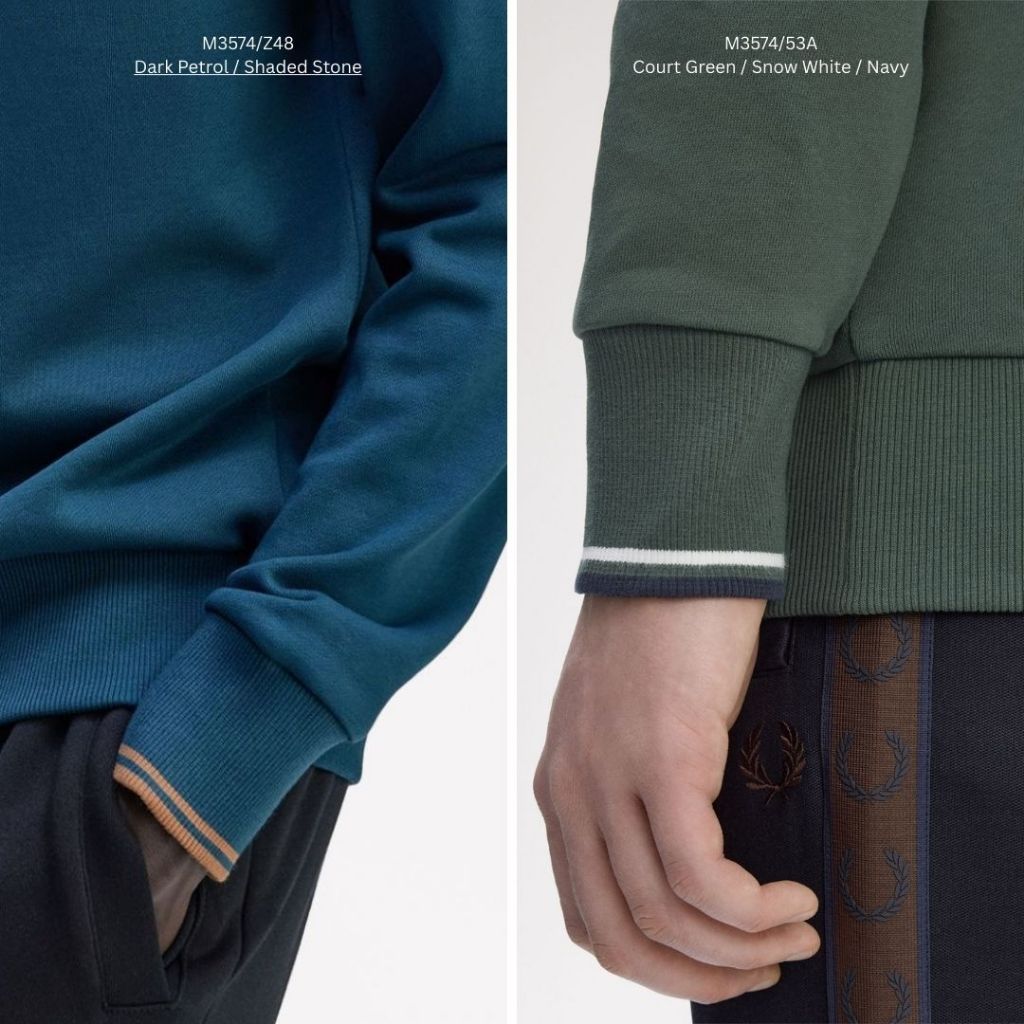 Fred Perry Half Zip Sweater Sweatshirt M3574