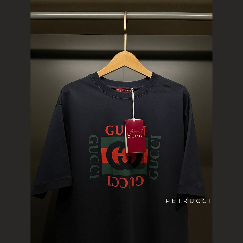 GUCCI Printed Cotton Jersey T Shirt ‎784361 XJGKA 4735