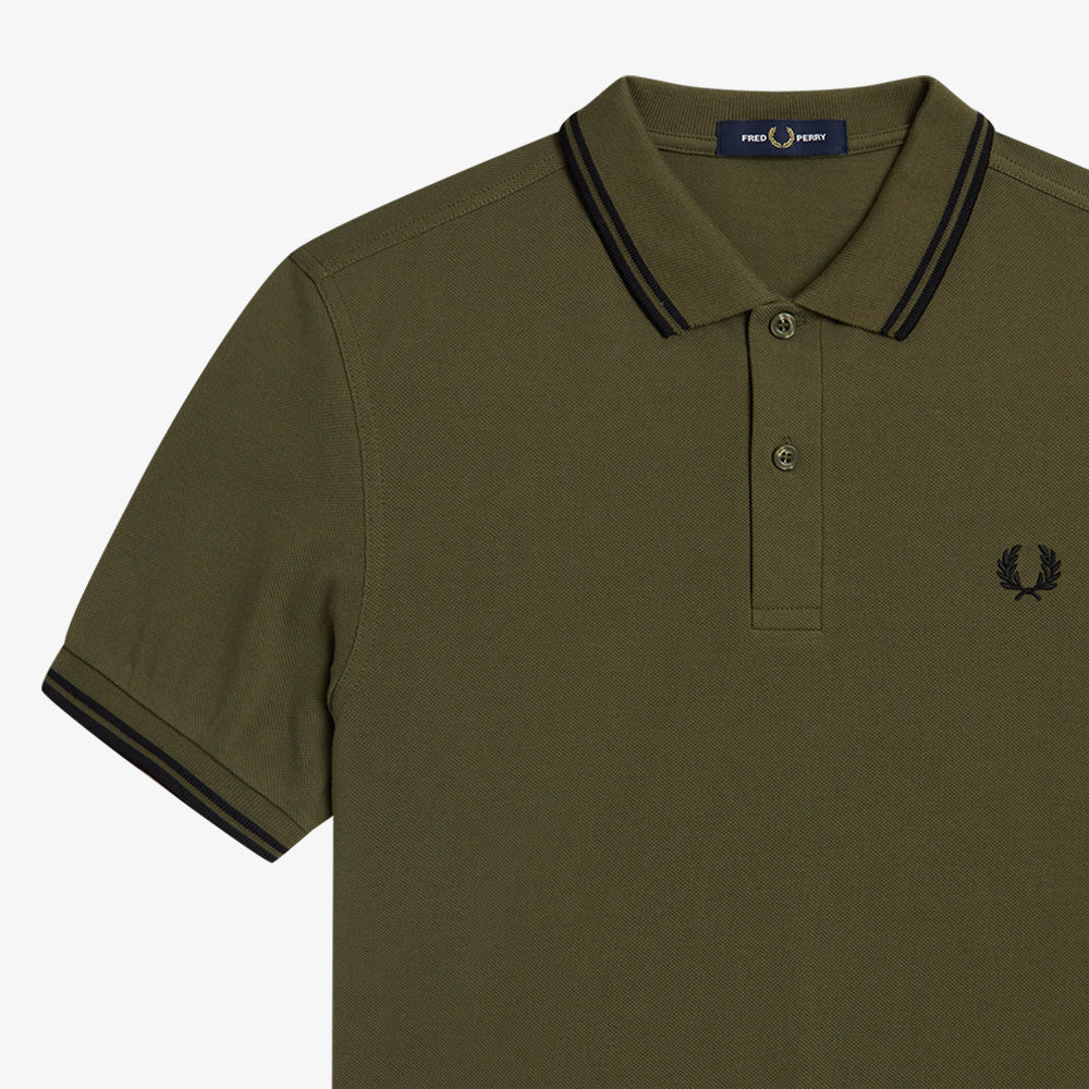 FRED PERRY FP Polo Shirt Cowo Kaos Lengan Pendek Pria M3600/Q41
