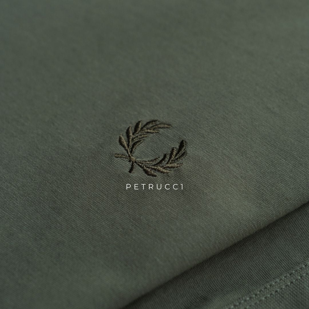 Fred Perry Contrast Tape Ringer T-Shirt Kaos M4613/W49