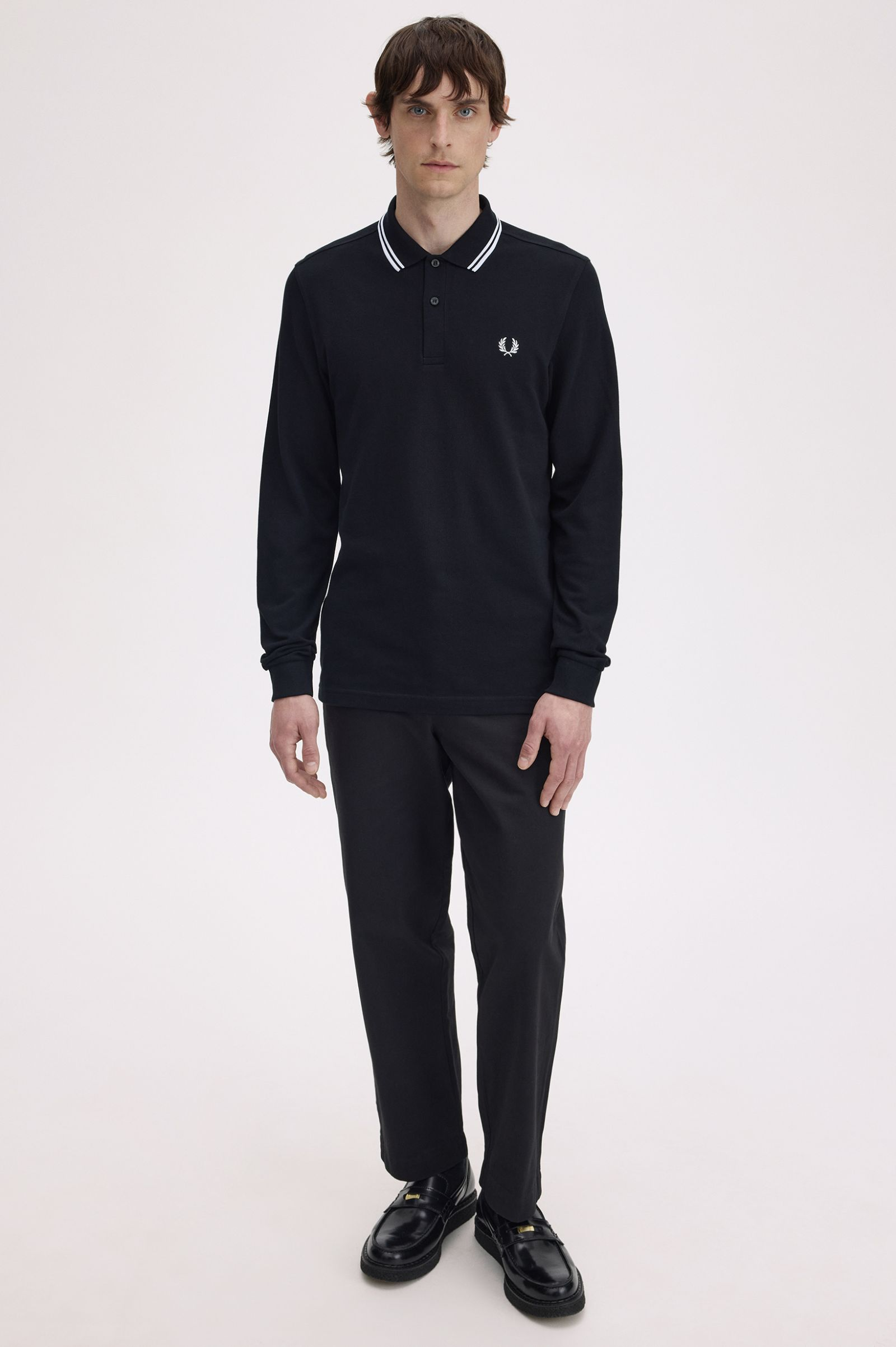 Fred Perry Polo Shirt Long Sleeve M3636/102