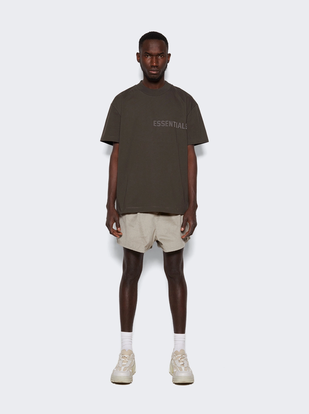 FOG FEAR OF GOD ESSENTIALS Off Black T-Shirt