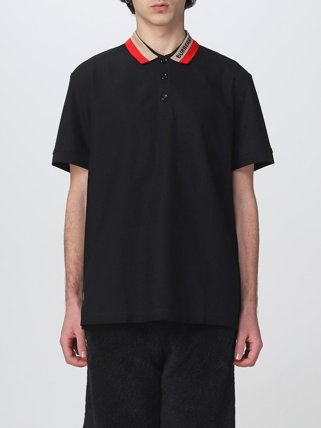 BURBERRY Edney Contrasting Collar Polo Shirt 8039265