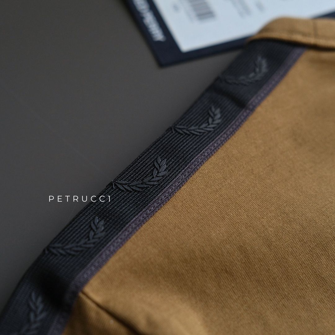 Fred Perry Contrast Tape Ringer T-Shirt Kaos M4613/Y97