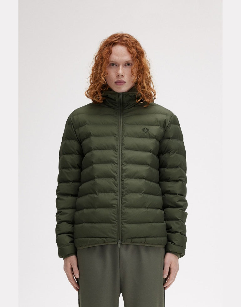 Fred Perry Hooded Insulated Jacket Puffer J8553/W19