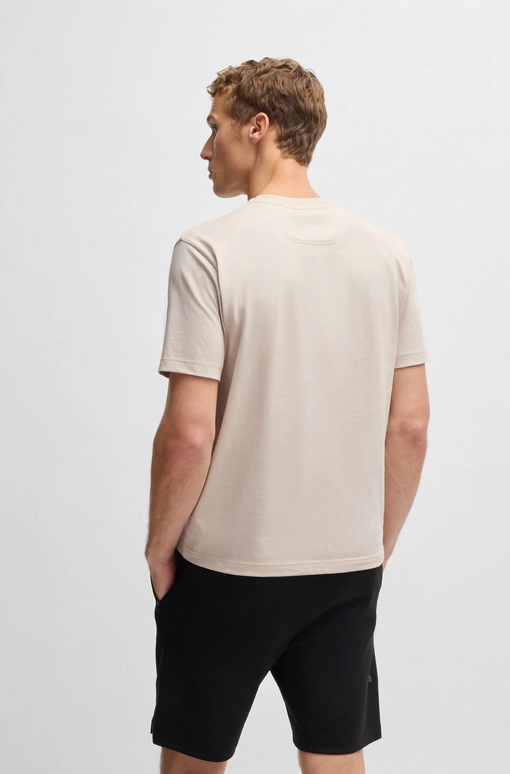 BOSS TEE LOGO RIB 99 50538096
