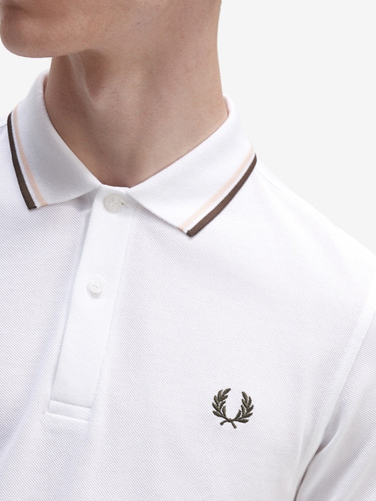 FRED PERRY Kaos Polo M3600 Shirt Cowo Pria Kerah M3600/S08