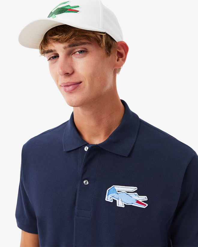 LACOSTE Classic Fit Embroidered Crocodile L.12.12 Polo Shirt PH6669