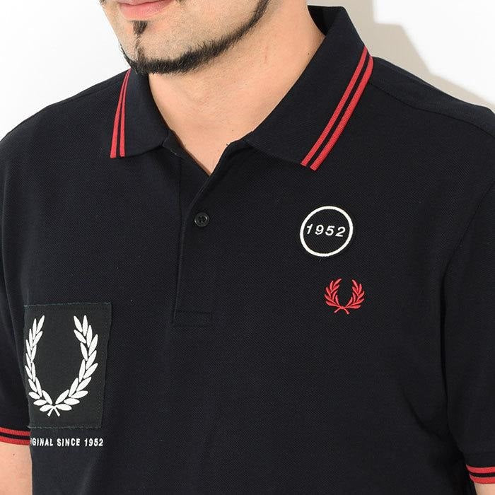 Fred Perry Graphic Applique Polo Shirt M1658/102