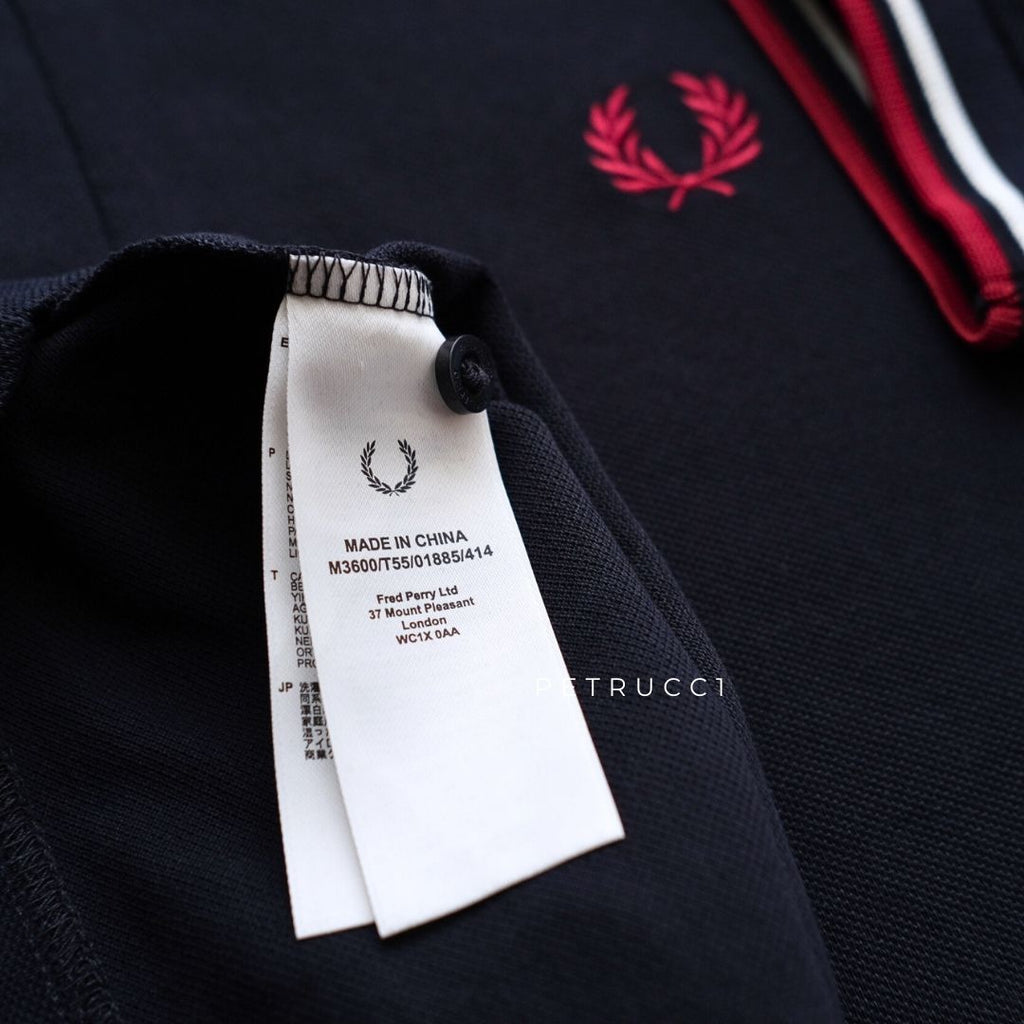 Fred Perry The Twin Tipped Polo Shirt M3600/T55