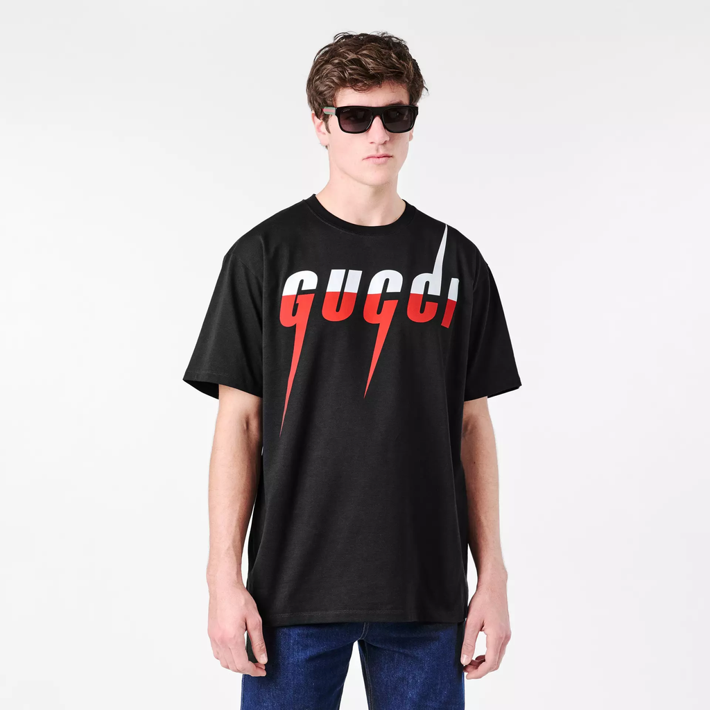 GUCCI Blade Print T Shirt  565806 XJAZY 1141