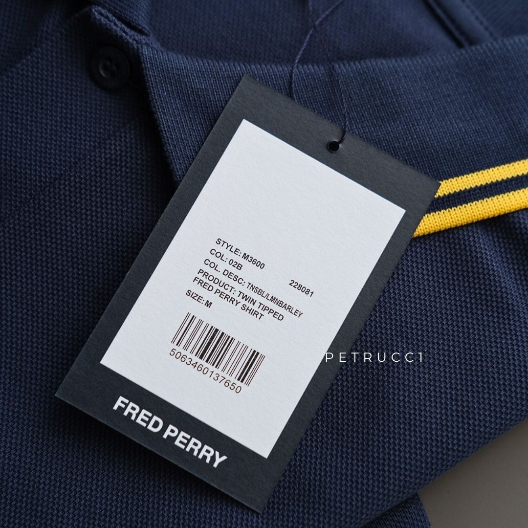 Fred Pery The Twin Tipped Polo Shirt M3600/02B