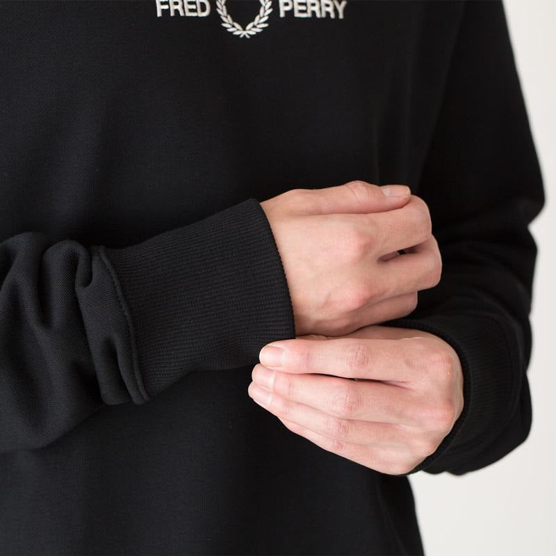 Fred Perry Embroidered Sweatshirt Sweater M2644/102