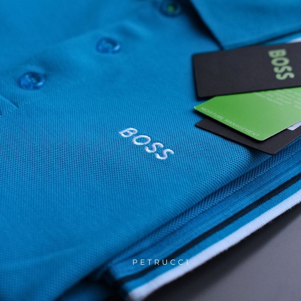 BOSS Polo shirt in cotton-blend piqué with S.Café PADDY PRO 50249000