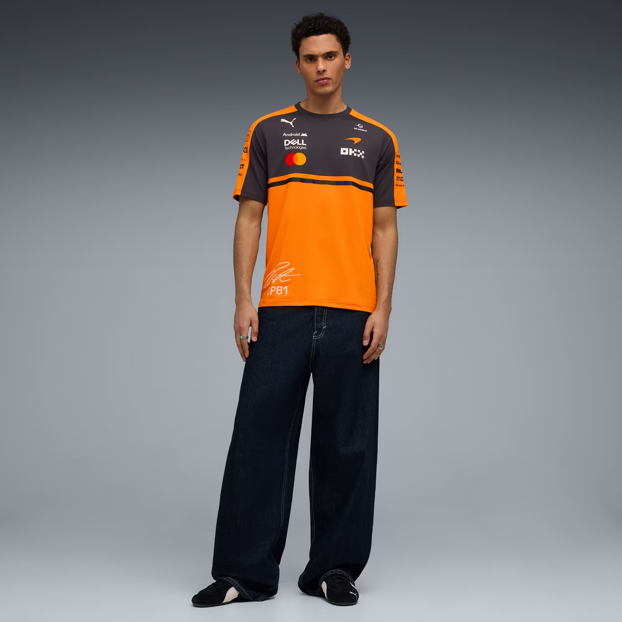 F1 MCLAREN 2026 Replica Piastri PUMA x McLAREN RACING T Shirt