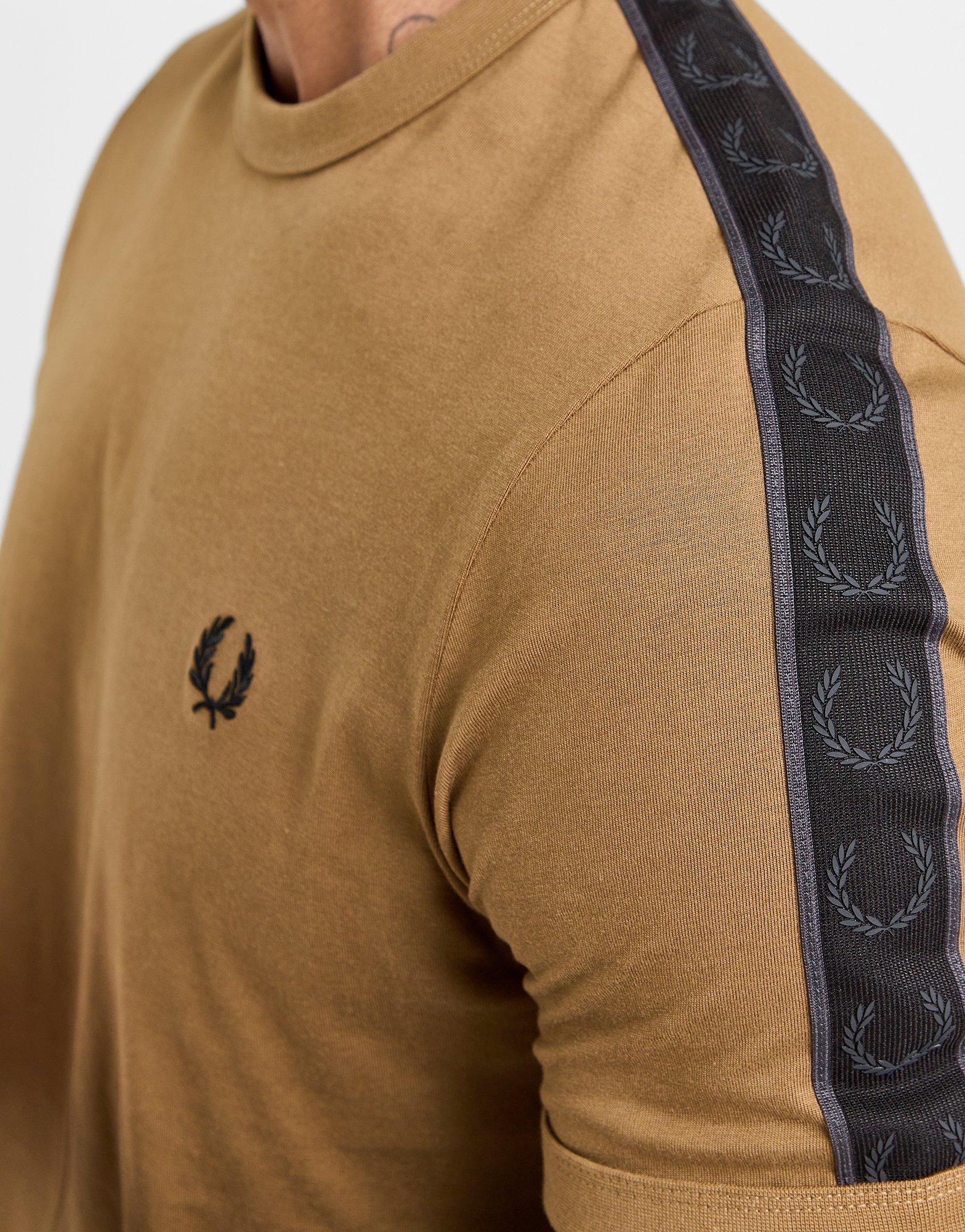 Fred Perry Contrast Tape Ringer T-Shirt Kaos M4613/Y97