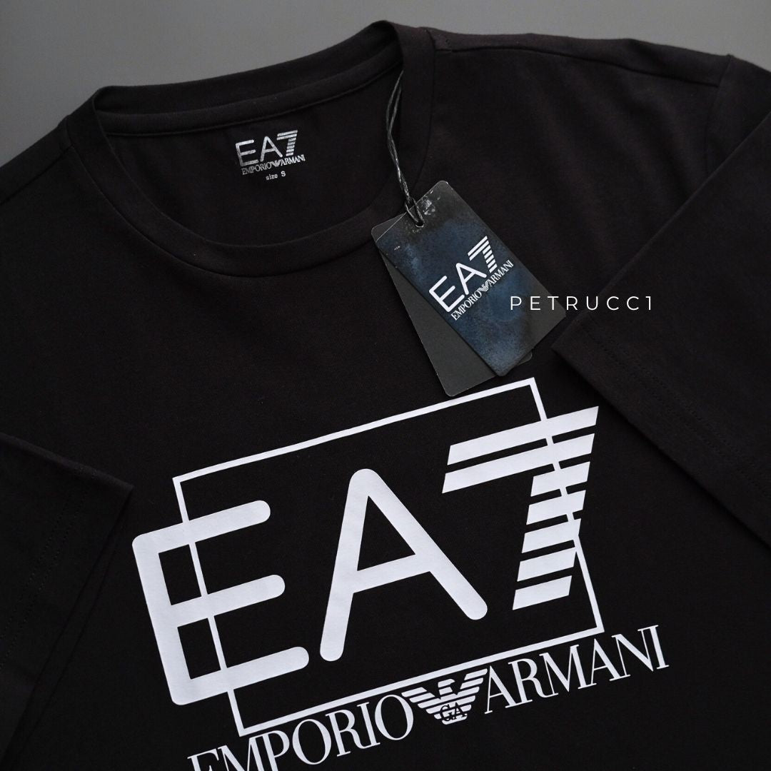 EMPORIO ARMANI EA7 Visibility Pima Cotton T-Shirt 3RPT62 PJ03Z