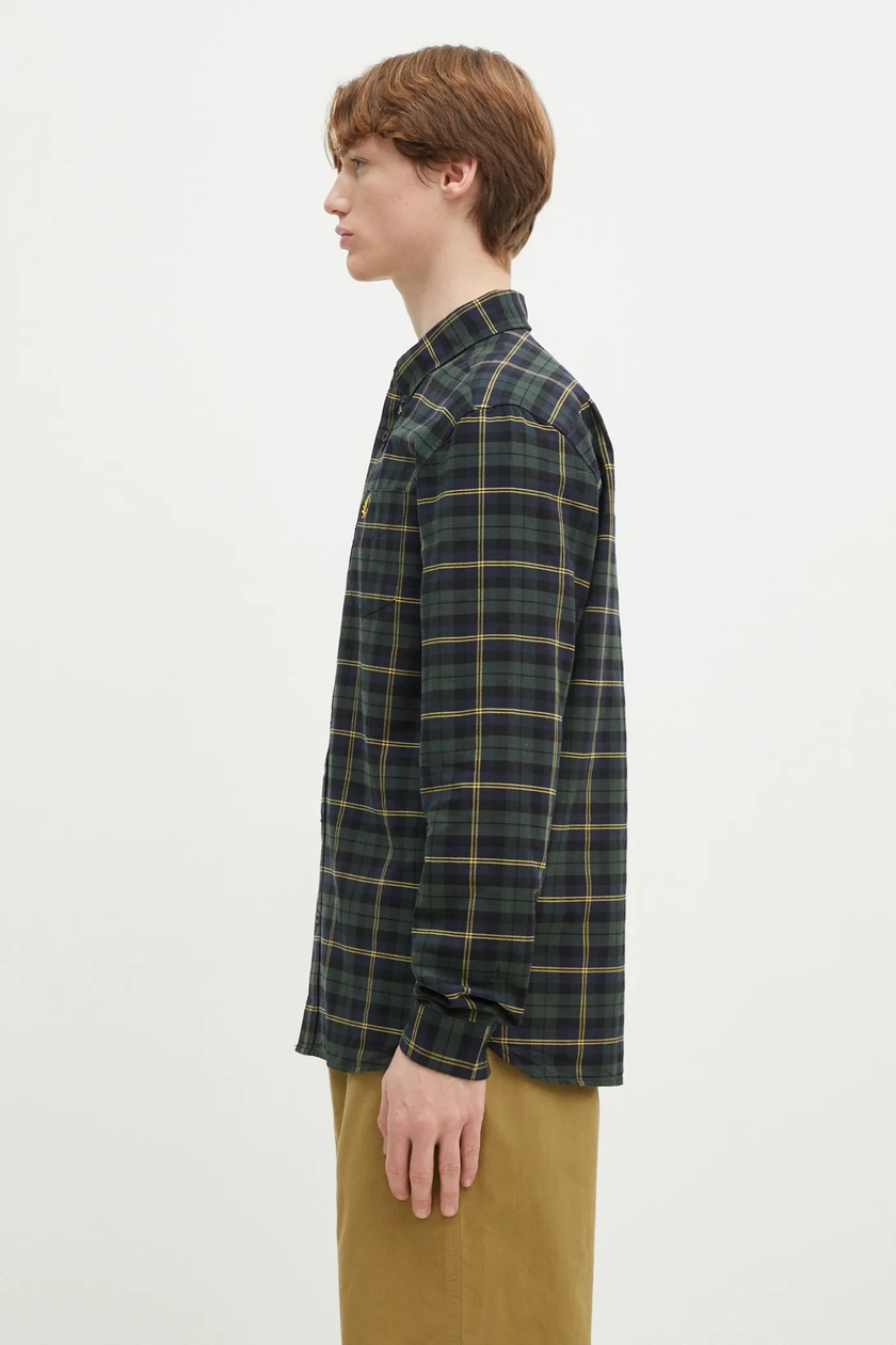 Fred Perry Oxford Tartan Shirt Long Sleeve M9621/608