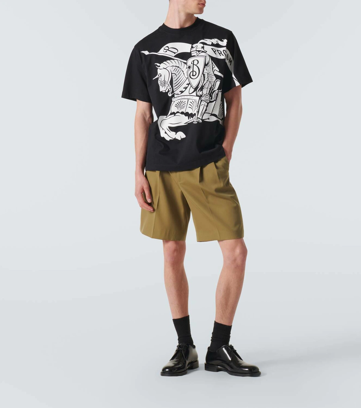 BURBERRY EKD Cotton T shirt 8095058