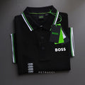 BOSS POLO Shirt Original Branded Cowo Pria Kaos Berkerah 50554223