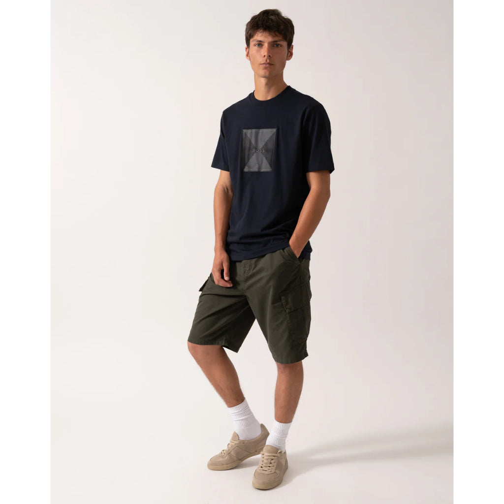 BOSS TEE LOGO RIB 99 50538096