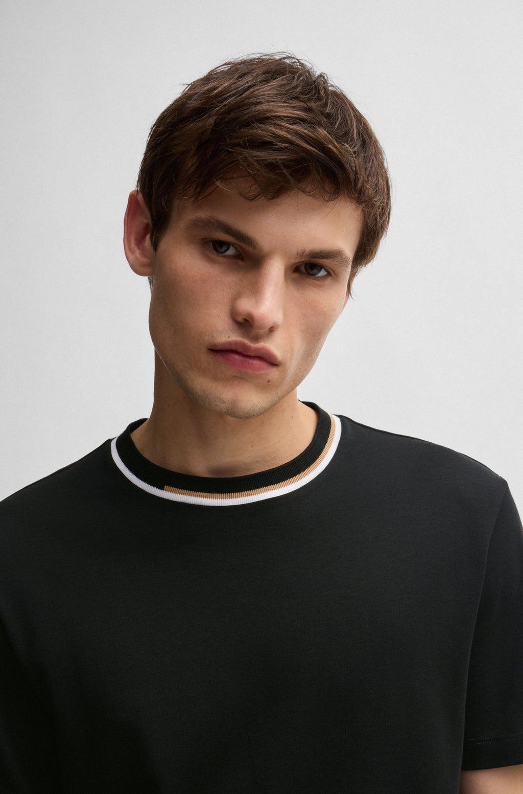 BOSS Interlock Cotton T Shirt C-Thompson 30 50530089
