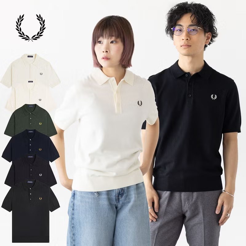 FRED PERRY kaos POLO SHIRT KNIT COWO K9725