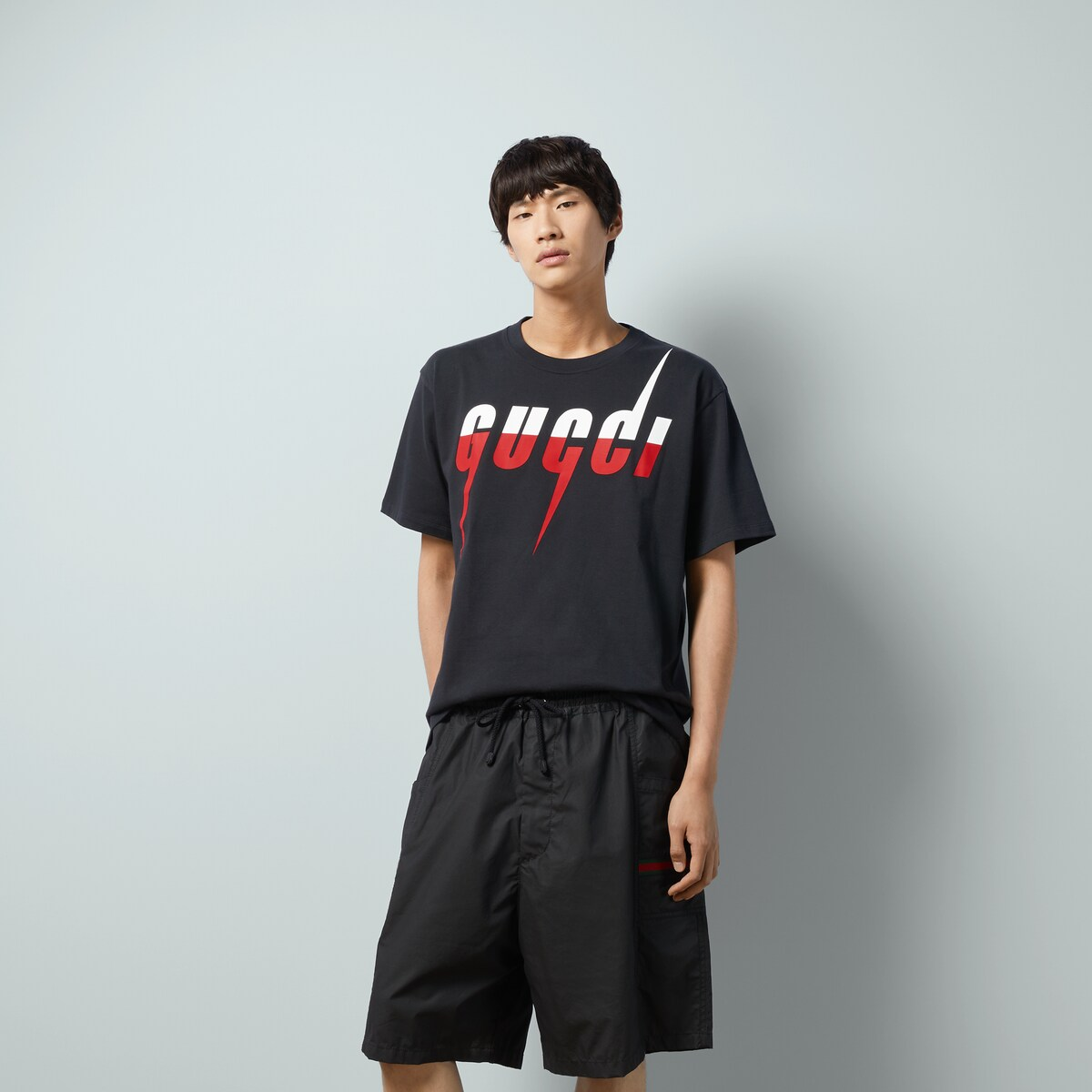 GUCCI Blade Print T Shirt  565806 XJAZY 1141