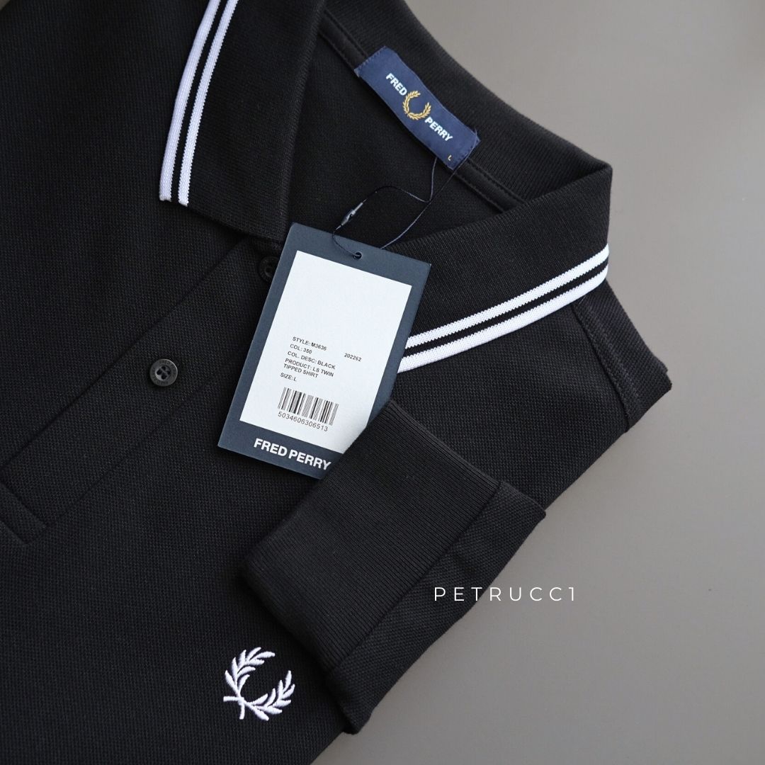 Fred Perry Polo Shirt Long Sleeve M3636/350