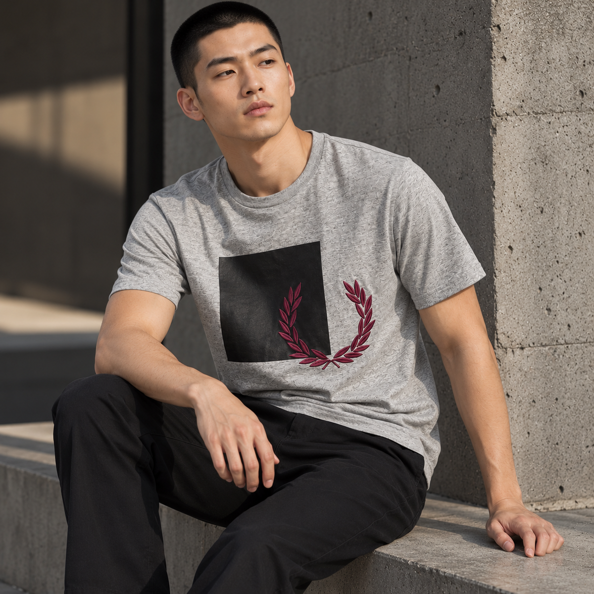 FRED PERRY T SHIRT Kaos M1689