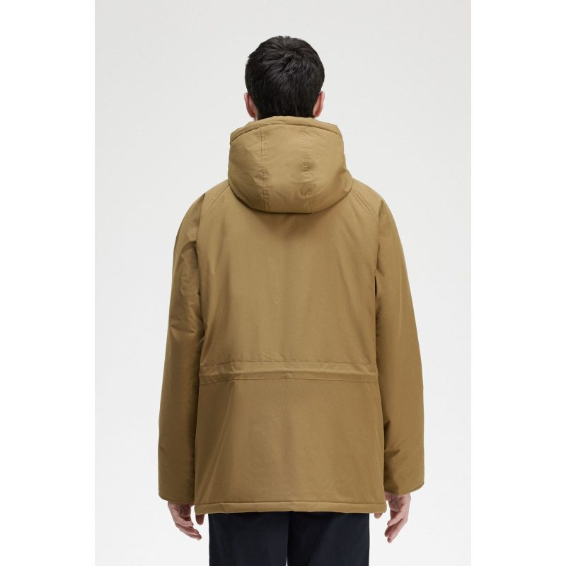 Fred Perry Padded Zip Through Parka Jacket J6516/P96