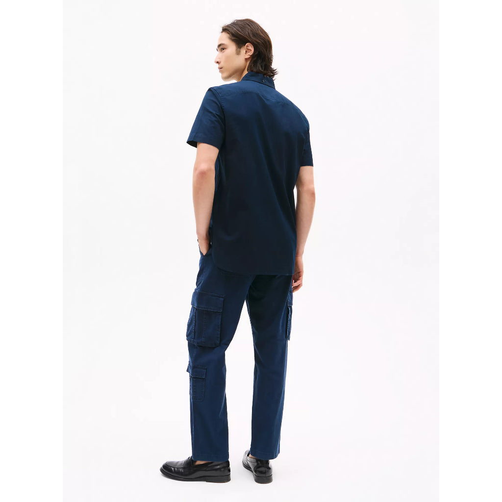 TOMMY HILFIGER Regular Fit Solid Stretch Shirt 78J3903