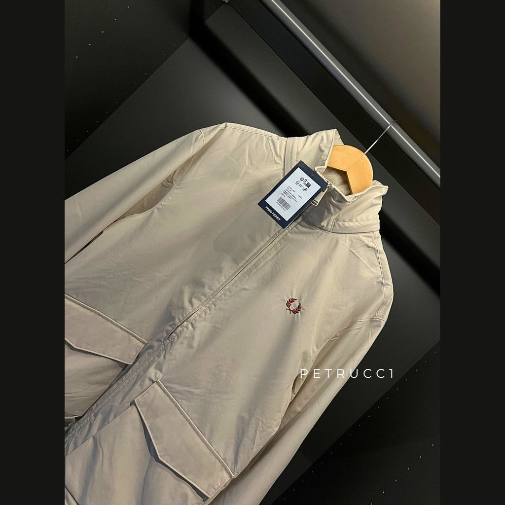 Fred Perry Patch Pocket Zip Through Jacket Parka J8548/691