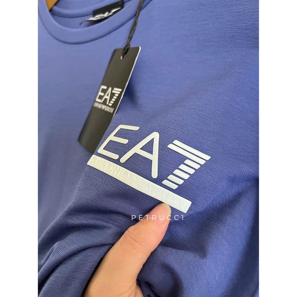 Emporio Armani EA7 T Shirt logo Tee man men kaos 3DPT27