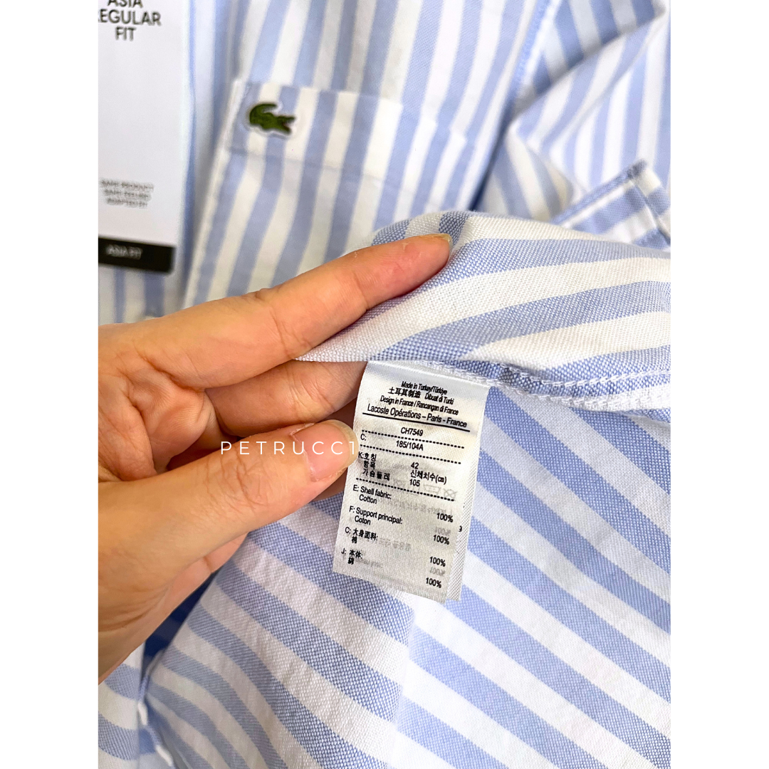 LACOSTE Shirts Kemeja Lengan Panjang Pria CH7549