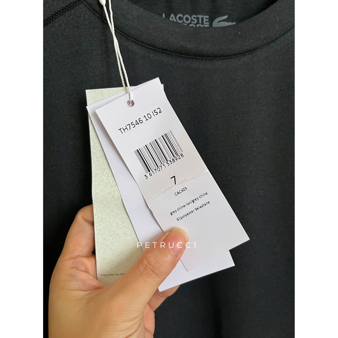 LACOSTE Sport Jersey T Shirt Tee Kaos Pria TH7546
