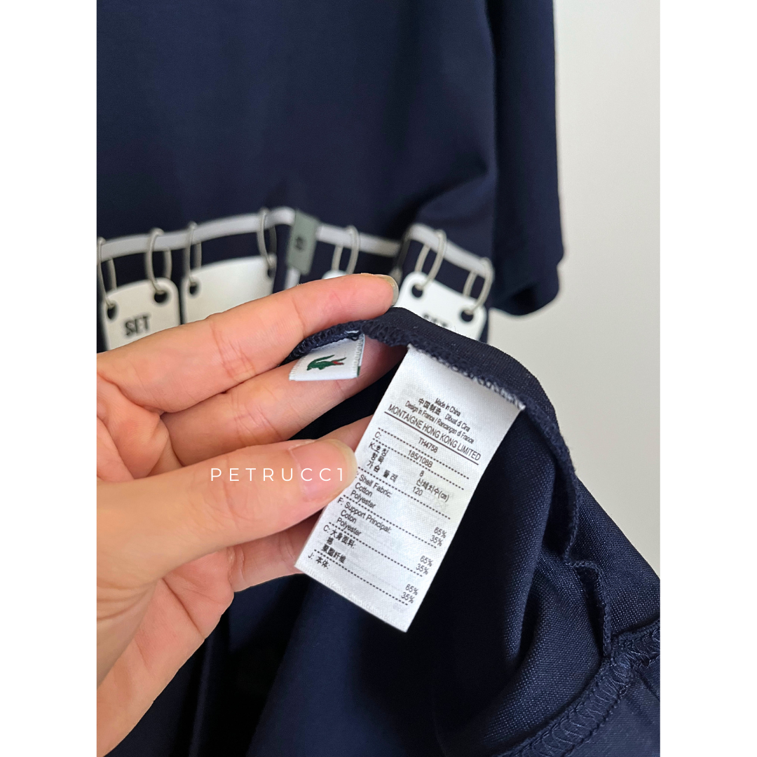 LACOSTE T Shirt Tee Kaos Pria Cowo TH4758