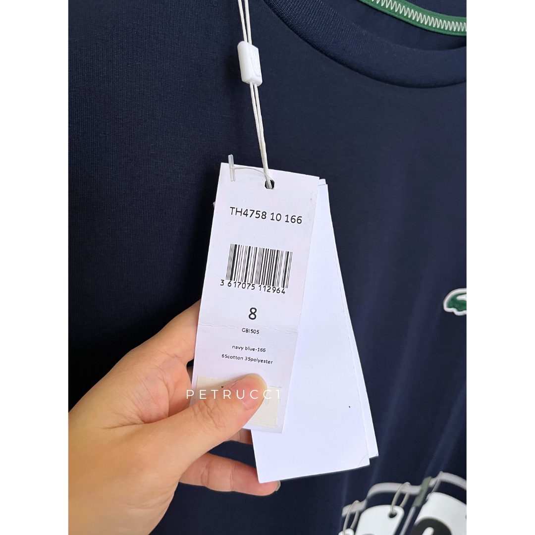 LACOSTE T Shirt Tee Kaos Pria Cowo TH4758