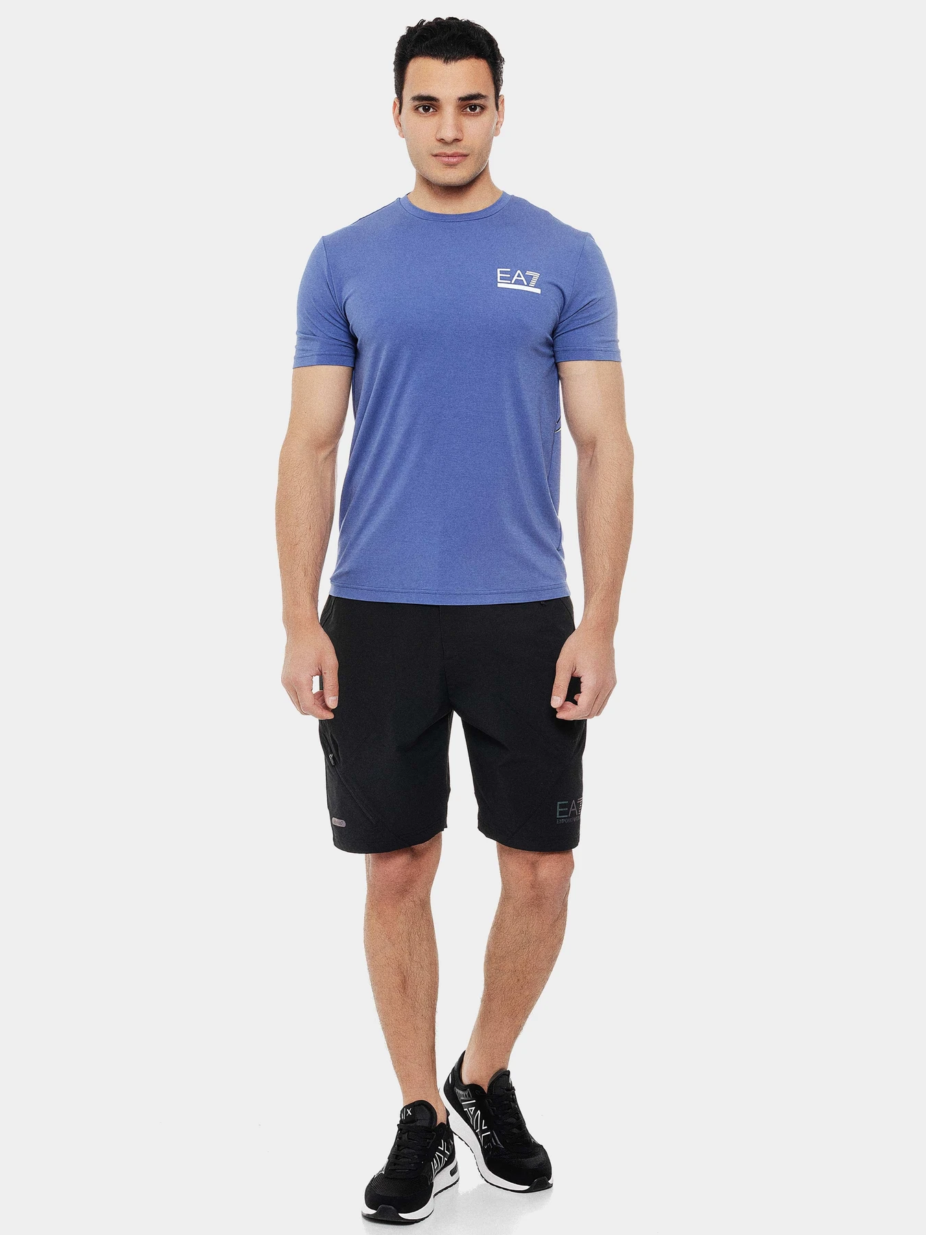 Emporio Armani EA7 T Shirt logo Tee man men kaos 3DPT27