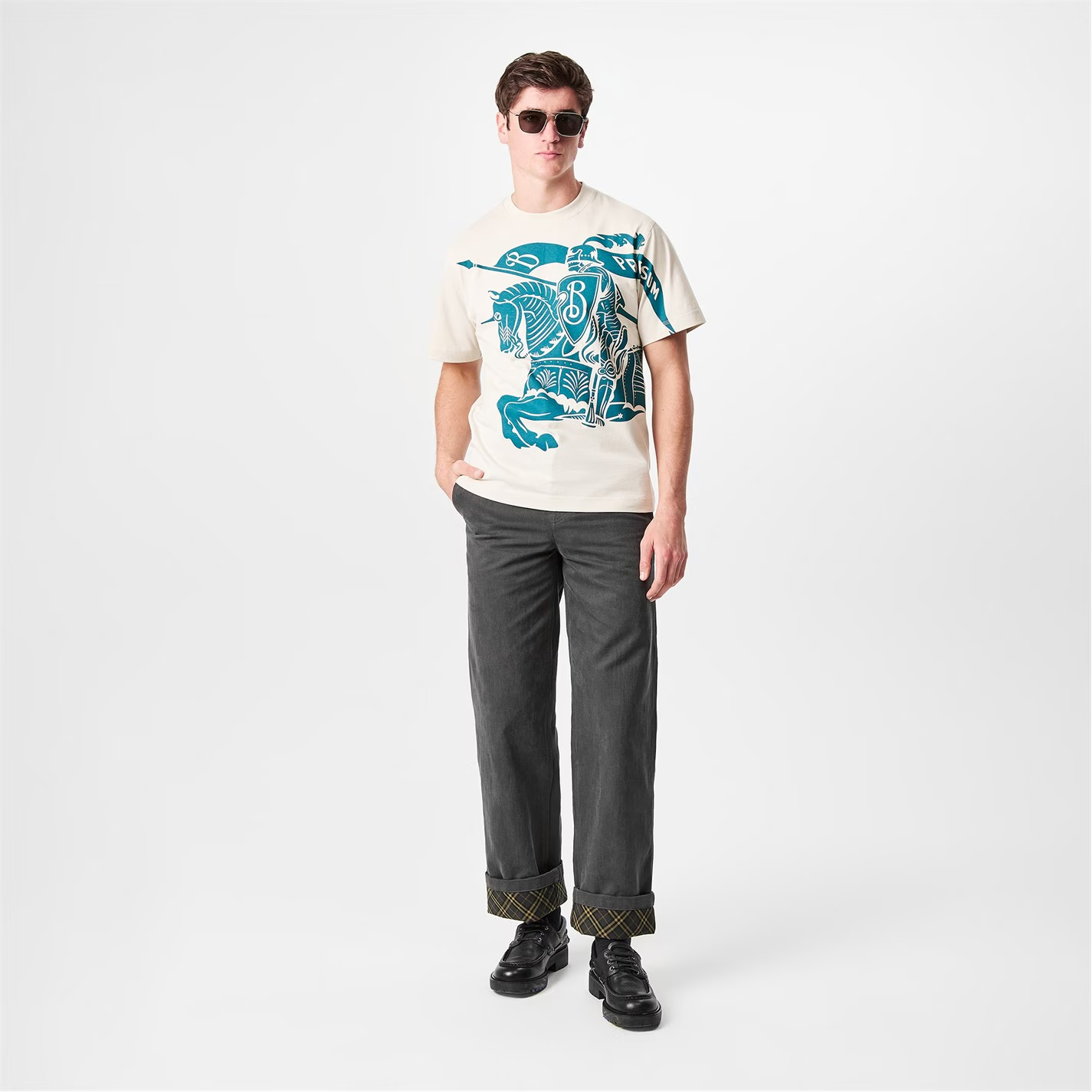 BURBERRY EKD Cotton T-shirt 8094262