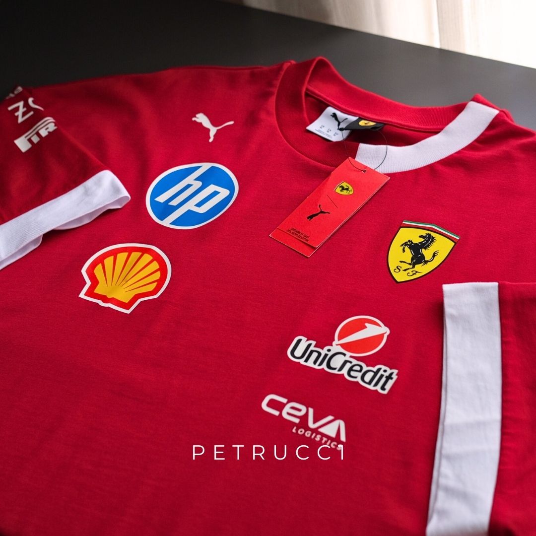 F1 SCUDERIA FERRARI 2025 Scuderia Ferrari 2025 Drivers Tee Men T Shirt