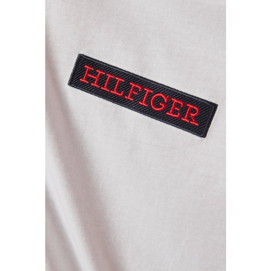 TOMMY HILFIGER Monotype Logo Patch T Shirt MW0MW34373