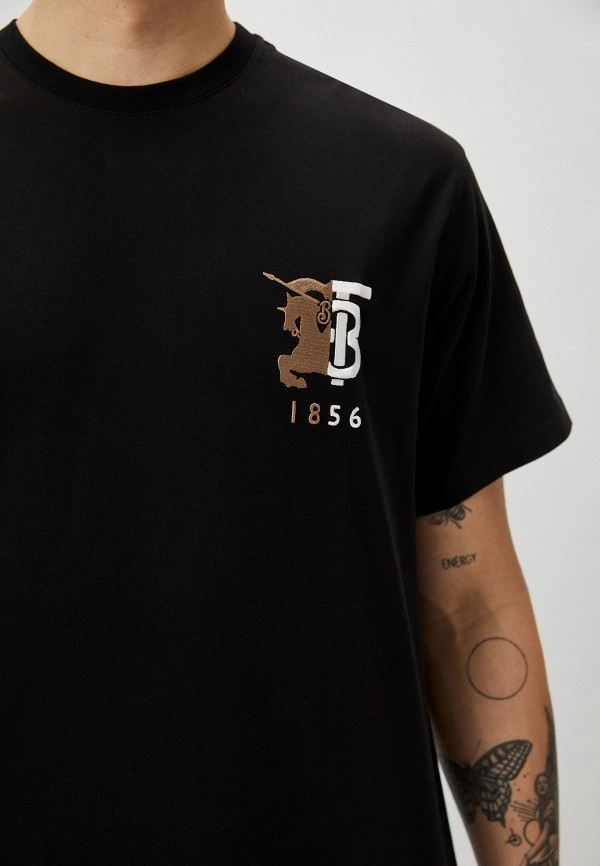BURBERRY Hesford TB Monogram Embroidery T shirt 8023785