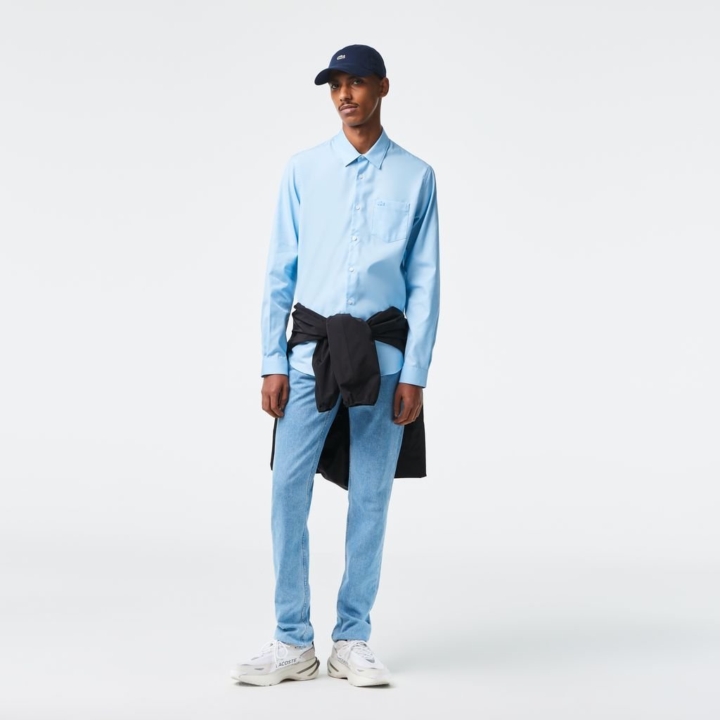 LACOSTE Regular Fit Shaped Collar Shirt CH6273