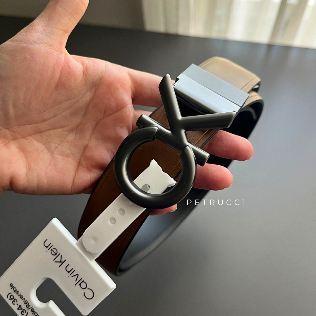 Calvin Klein Belt Sabuk Ikat Pinggang Pria Reversible