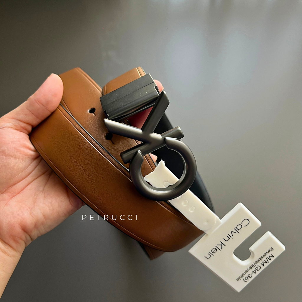 Calvin Klein Belt Sabuk Ikat Pinggang Pria Reversible