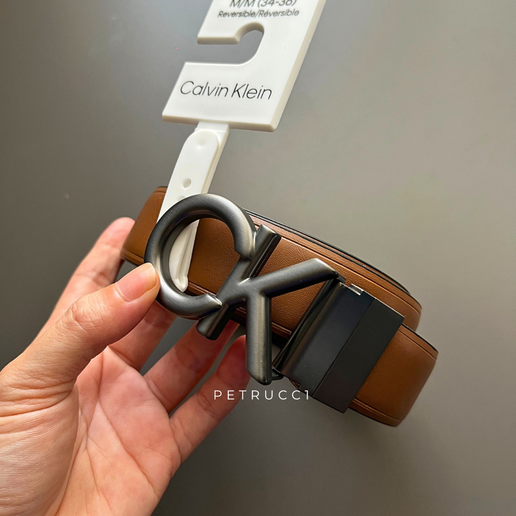 Calvin Klein Belt Sabuk Ikat Pinggang Pria Reversible