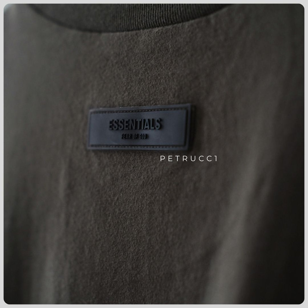 FOG FEAR OF GOD ESSENTIALS Off Black T-Shirt